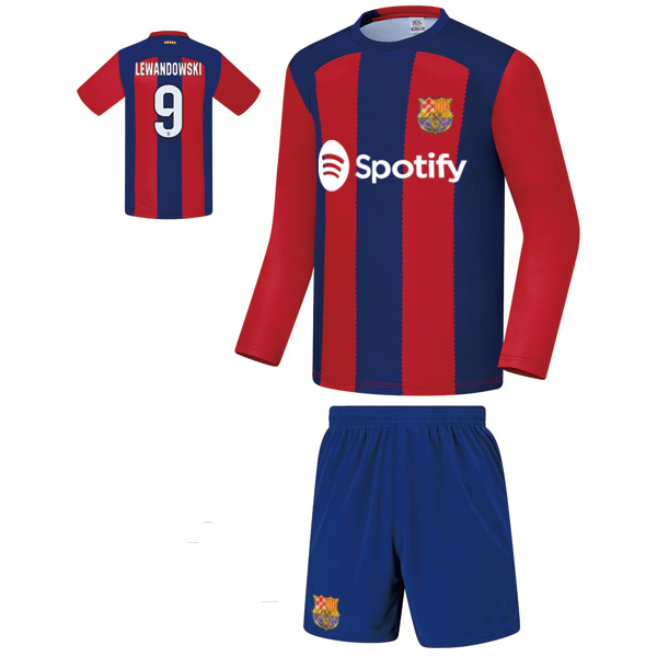 바르셀로나 홈형 23-24 축구유니폼 셋트 [풀마킹/번호/이니셜] FS3451