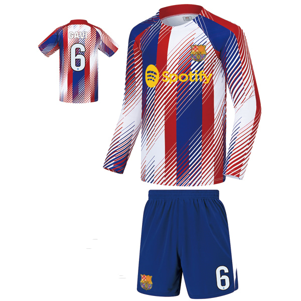바르셀로나 져지형 23-24 축구유니폼 셋트 [풀마킹/번호/이니셜] FS3452