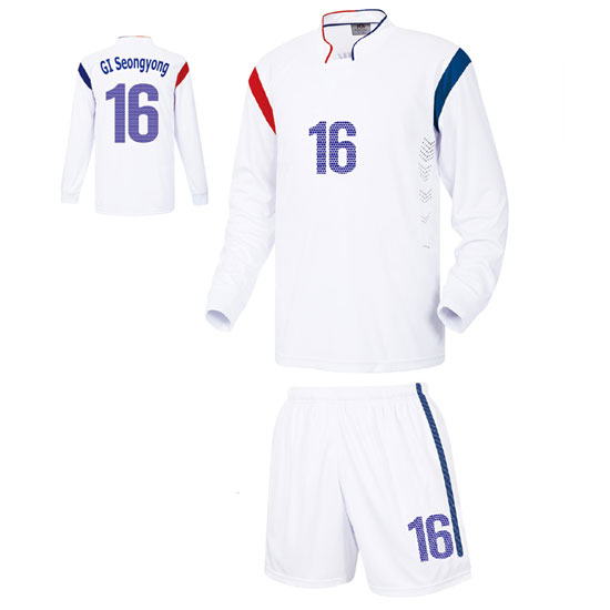 대한민국 어웨이형 14-15 축구유니폼 셋트 [풀마킹/번호/이니셜] FS4342