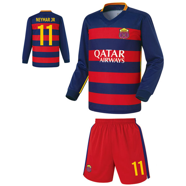 바르셀로나 홈형 15-16 축구유니폼 셋트 [풀마킹/번호/이니셜] FS5451