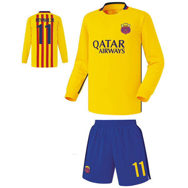 바르셀로나 어웨이형 15-16 축구유니폼 셋트 [풀마킹/번호/이니셜] FS5457