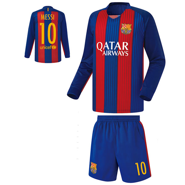 바르셀로나 홈형 16-17 축구유니폼 셋트 [풀마킹/번호/이니셜] FS6451