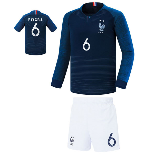 프랑스 홈형 18-19 축구유니폼 셋트 [풀마킹/번호/이니셜] FS8370