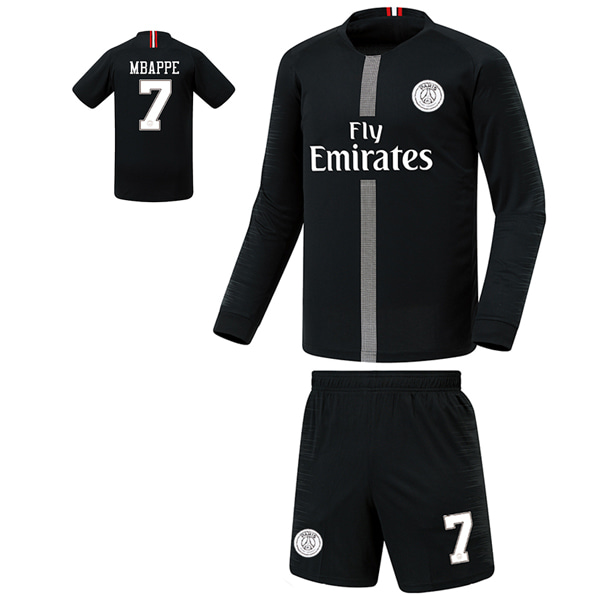 파리생제르맹 써드형 18-19 축구유니폼 셋트 [풀마킹/번호/이니셜] FS9133