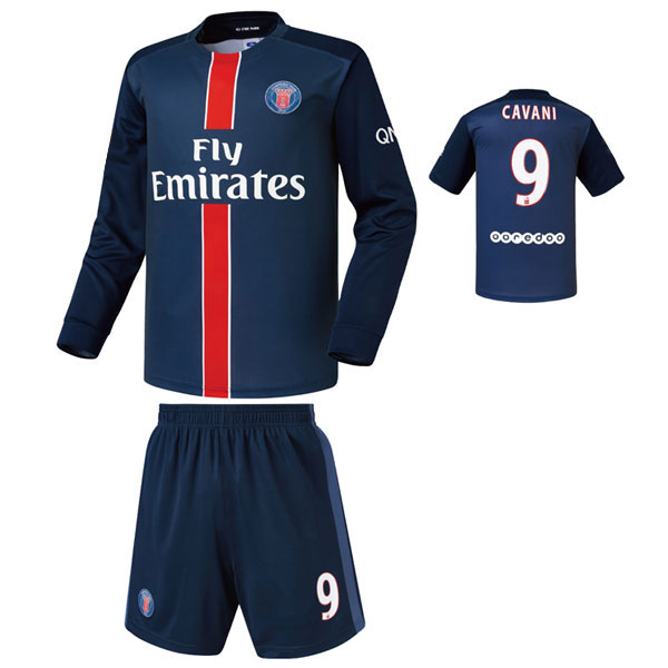 파리생제르맹 홈형 15-16 축구유니폼 셋트 [풀마킹/번호/이니셜] NTT423H