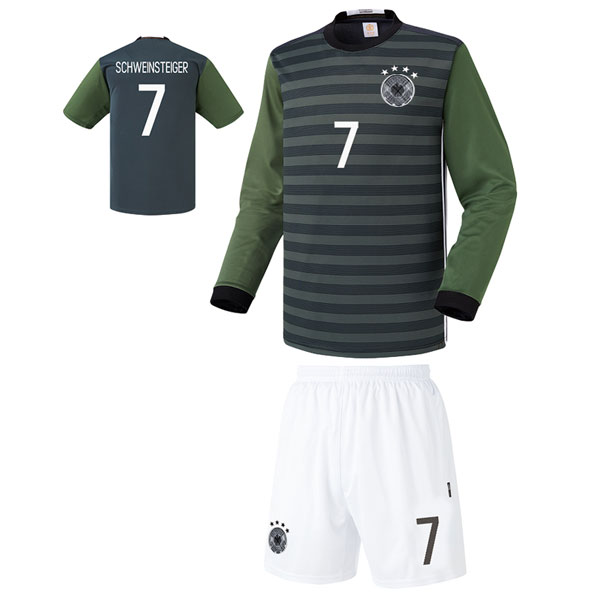 독일 어웨이형 16-17 [풀마킹/번호/이니셜] 축구유니폼 셋트 기능성원단 UTU389